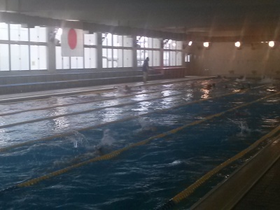鳥取県水泳連盟強化合宿1